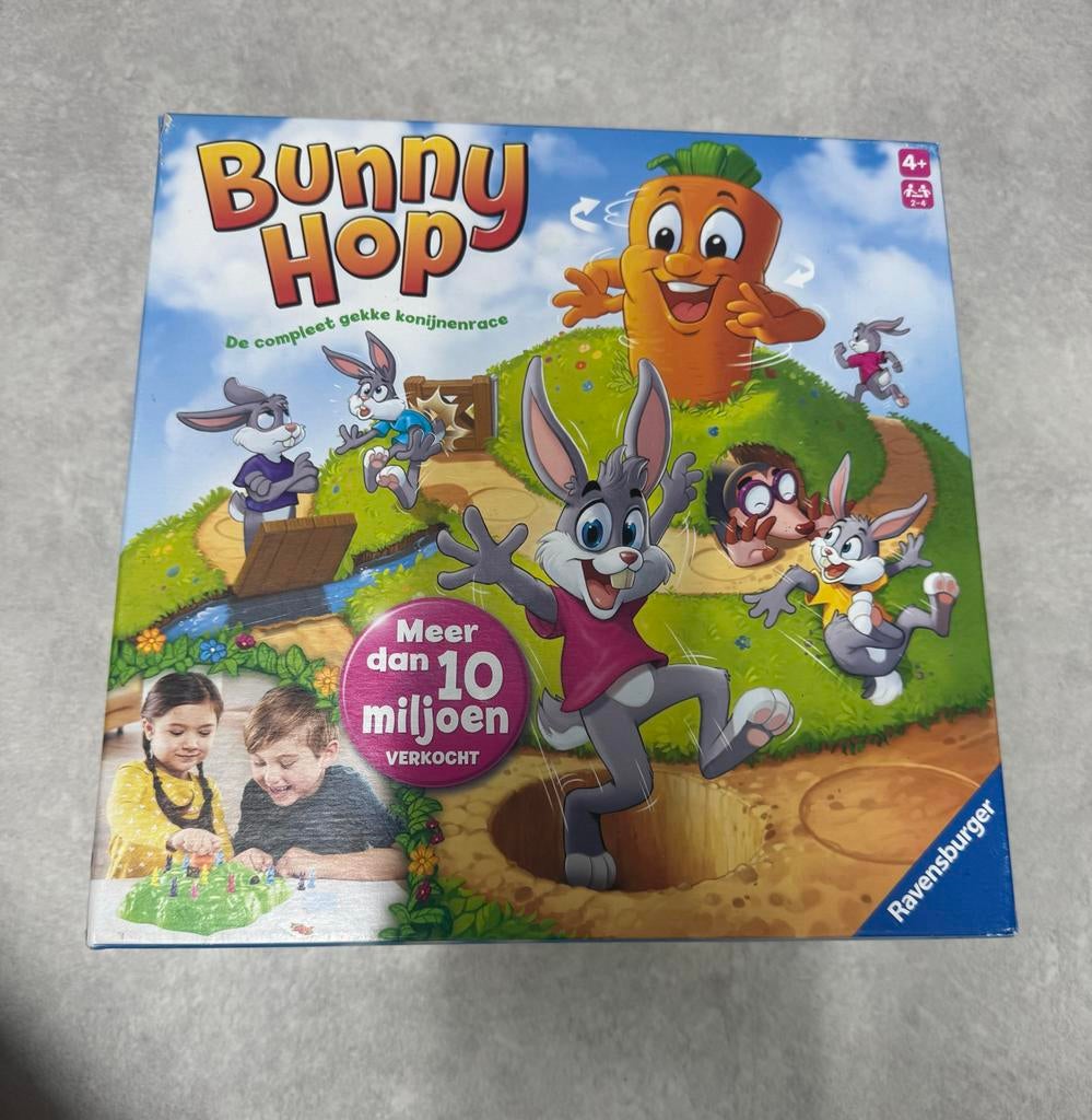 Bunny Hop - Compleet gek konijnenrace!, Een of twee spelers, Ophalen of Verzenden, Gebruikt, Reisspel