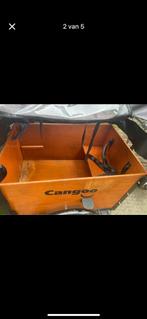 Cangoo bakfiets, Fietsen en Brommers, Fietsen | Bakfietsen, Ophalen, Gebruikt, Overige merken, Huif