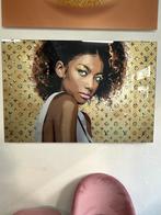 Louis Vuitton Glasplaat Schilderij 80x120, Ophalen