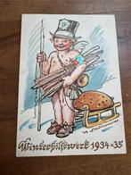 Originele kaart WHW 1934-1935, Ophalen of Verzenden, Landmacht, Duitsland, Foto of Poster