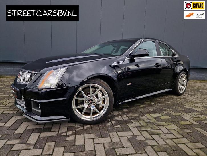 Cadillac CTS-V 6.2 V8 565pk! Europees geleverd!Youngtimer!, Auto's, Cadillac, Bedrijf, Te koop, CTS, ABS, Airbags, Airconditioning