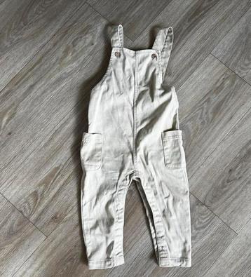Zeeman tuinbroek beige katoen maat 80 beschikbaar voor biedingen