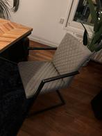 4 mooie antraciete stoelen, Huis en Inrichting, Stoelen, Ophalen, Zo goed als nieuw