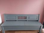 Houten klepbank 200x90x48 in de kleur grijs, Ophalen
