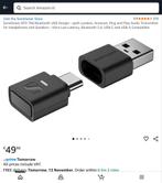 Sennheiser BTD 600 Bluetooth USB Dongle, Ophalen of Verzenden, Nieuw