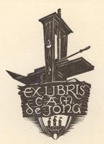0626 Ex Libris Nederland : Harry Corvers, 1949, Antiek en Kunst, Verzenden