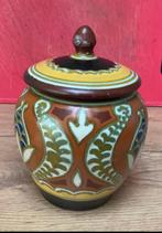 Antiek plateel potje Gouda jaren 20, Ophalen