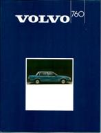 Brochure Volvo 760 1985, Ophalen of Verzenden, Gelezen, Volvo