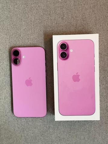 iPhone 16 Plus Roze - 100% Batterij + Doos! beschikbaar voor biedingen