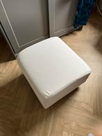 Poef Ikea wit met wasbare hoes, Ophalen, Zo goed als nieuw, Vierkant