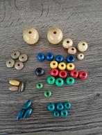 Restje houten kralen, Hobby en Vrije tijd, Kralen en Sieraden maken, Ophalen of Verzenden, Gebruikt, Kraal