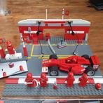 LEGO Racers - 8389 & 8375 - Ferrari F1 Pit Set, Kinderen en Baby's, Speelgoed | Duplo en Lego, Complete set, Ophalen of Verzenden