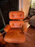 Luxe Lounge Stoel - Ontspan in Stijl!, Ophalen, 100 tot 125 cm, Leer, Cavel Lounge chair cognac.
