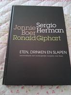 S. Herman - Eten, drinken, slapen, Ophalen of Verzenden, Zo goed als nieuw, S. Herman; Jonnie Boer; Ronald Giphart