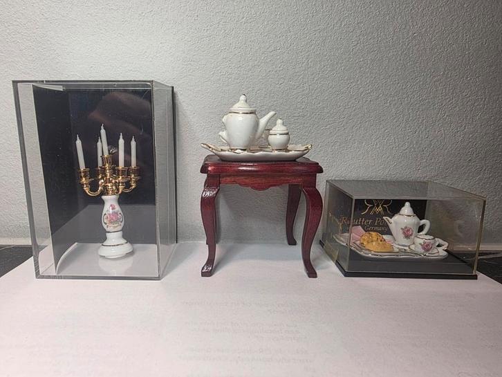 Reutter Porzellan Miniatuur Collectie, Verzamelen, Poppenhuizen en Toebehoren, Gebruikt, Decoratie, Ophalen of Verzenden