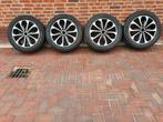 Nissan qashqai of x trail winterbanden set bieden, Auto-onderdelen, Ophalen, 18 inch, Banden en Velgen, Winterbanden