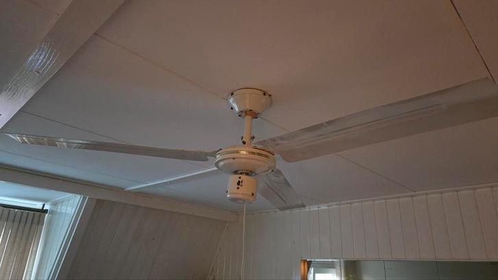 Plafondventilator - Koel en comfortabel!, Witgoed en Apparatuur, Ventilatoren, Gebruikt, Plafondventilator, Ventilator met afstandsbediening