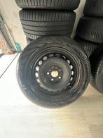 Stalen velgen 15 inch 5x112 ET47 met winterbanden, Auto-onderdelen, Banden en Velgen, Ophalen, L.D. Velgenhandel, 15 inch, Winterbanden
