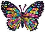 SunsOut - Stained Glass Butterfly - 1000 stukjes  Vormpuzzel, Hobby en Vrije tijd, Denksport en Puzzels, Ophalen of Verzenden