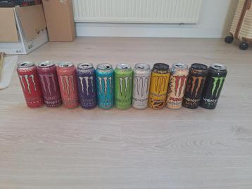 Monster energy blikken verzameling beschikbaar voor biedingen