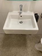 Duravit wasbak & grohe kraan, Ophalen, 50 tot 100 cm, Zo goed als nieuw, Minder dan 100 cm