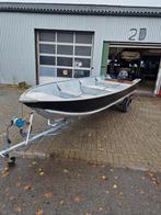 Tekoop aluminium boot, 10 tot 30 pk, Aluminium, Ophalen of Verzenden, Zo goed als nieuw