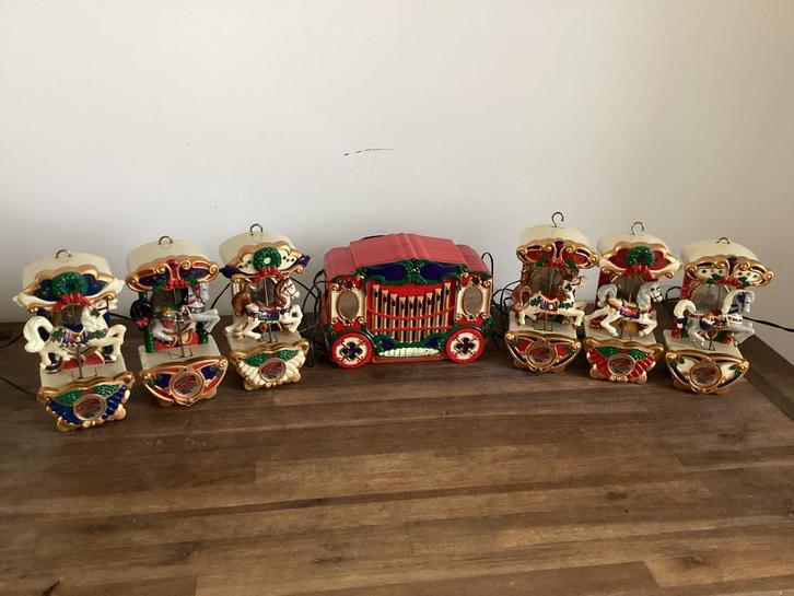Vintage Kerstmis Caroussel, Diversen, Kerst, Ophalen of Verzenden