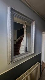 Prachtige Spiegel met Zilveren Lijst, Ophalen, 100 tot 150 cm, Zo goed als nieuw, 75 tot 100 cm