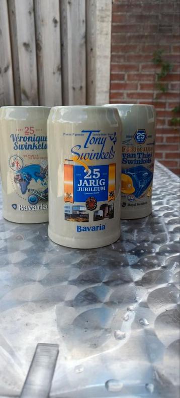 BAVARIA 1 liter 3 BIERPULLEN  beschikbaar voor biedingen
