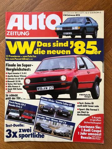 Auto Zeitung nr. 17 1984 beschikbaar voor biedingen