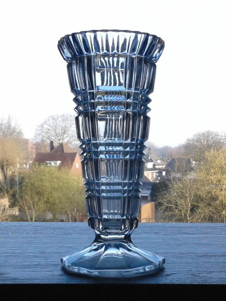 Vaas Persglas Sklo Union Vintage, Antiek en Kunst, Antiek | Glas en Kristal, Ophalen of Verzenden