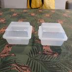2 handige kunstof hamburger bakjes, Ophalen, Nieuw