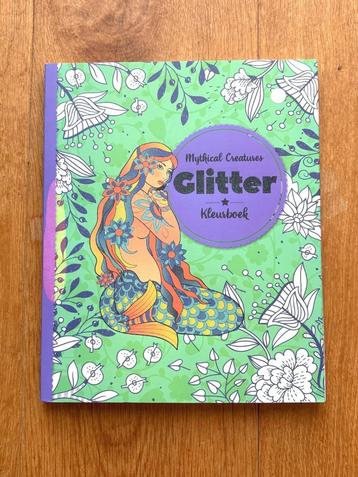 Kleurboek volwassenen Mythical Creatures glitter nieuw beschikbaar voor biedingen