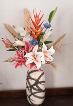 Bloemschikken met zijdenbloemen., Diensten en Vakmensen, Bloemisten en Geschenken, Bloemen en Bloemstukken