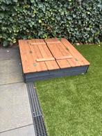 Houten Zandbak met Deksel, Kinderen en Baby's, Ophalen, Gebruikt