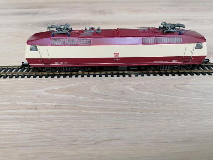 Fleischmann locomotief BR 120 catalogusnummer 4350, Hobby en Vrije tijd, Modeltreinen | H0, Gebruikt, Locomotief, Gelijkstroom