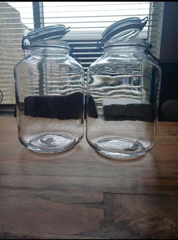 2 Bormioli Rocco Fido weckpotten beschikbaar voor biedingen