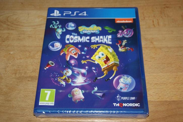 Spongebob Squarepants the Cosmic Shake (ps4) NIEUW in seal, Spelcomputers en Games, Games | Sony PlayStation 4, Nieuw, Avontuur en Actie