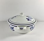 Gien Ceres soupière terrine met deksel blauw, Ophalen of Verzenden