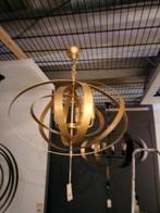 Hanglamp ovaal goudkleur, Huis en Inrichting, Lampen | Hanglampen, Nieuw, Ophalen