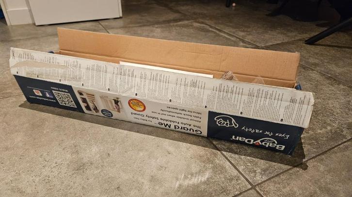 BabyDan Guard Me Traphekje 55 - 89 cm 60214-5400-12, Kinderen en Baby's, Traphekjes, Gebruikt, Overige typen, Overige materialen