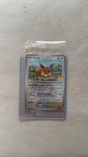 Eevee 074/131 prismatic evolutions PRE pokemon day stampt beschikbaar voor biedingen