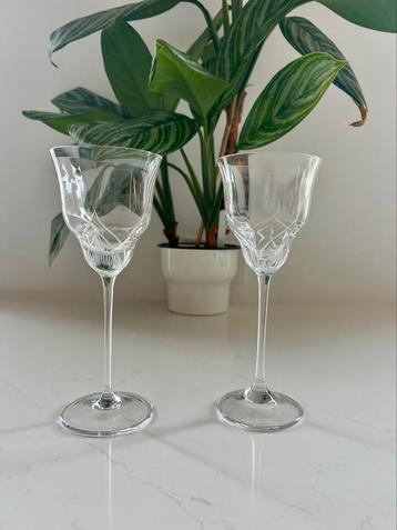 2x zeldzame Spiegelau Via Veneto wijnglas kristal. 200 ml beschikbaar voor biedingen