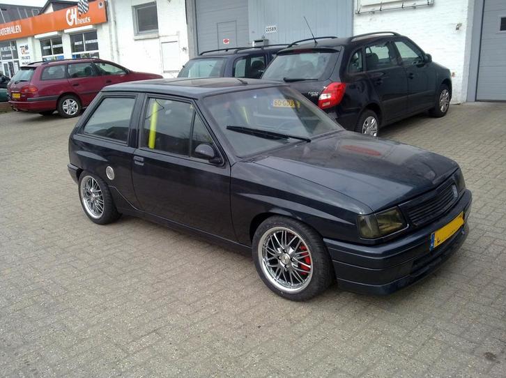 Opel Corsa GSI 1.6 (1991) – projectauto met 2.0 C20XE, Auto's, Opel, Particulier, Corsa, Benzine, Hatchback, Handgeschakeld, Origineel Nederlands