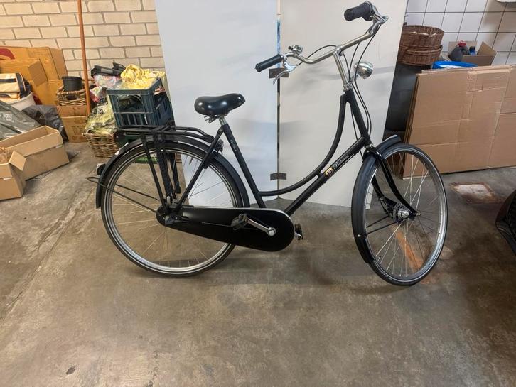 Batavus Old Dutch dames zwart (Nr: 1935), Fietsen en Brommers, Fietsen | Dames | Omafietsen, Zo goed als nieuw, Ophalen