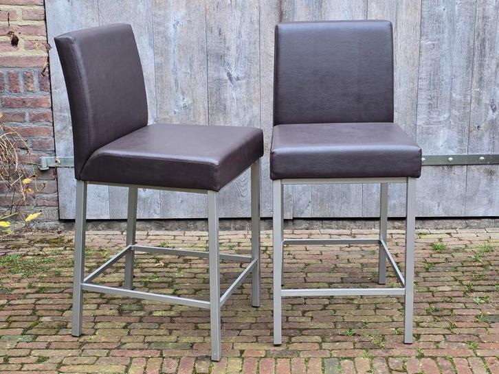 2 Nieuwe barkrukken., Huis en Inrichting, Barkrukken, Nieuw, 60 tot 90 cm, 2 krukken, Ophalen