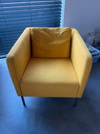 Gele Ikea Ekero fauteuil, Ophalen, Gebruikt, Stof