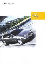 Brochure Opel Signum 2003, Boeken, Gelezen, Ophalen of Verzenden, Opel