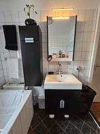 Badkamer meubel zwart, Huis en Inrichting, Badkamer | Badkamermeubels, Minder dan 100 cm, 25 tot 50 cm, Gebruikt, Ophalen