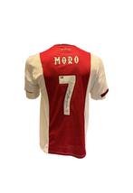 Raul Moro gesigneerd AFC Ajax 25/26 thuis Shirt, Verzamelen, Soccersignings.nl, Shirt, Ophalen of Verzenden, Zo goed als nieuw